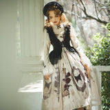 Rose Specimen Lolita Every Day Cute Lolita Inside A Sling Skirt Skirt Set 6981