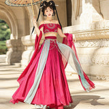 Changsheng Le Dunhuang Flying Sky Hanfu Female Exotic Style Han Elements Tianzhu Princess Set 8646