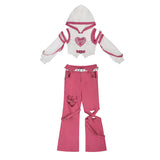 Teased Gemini Radio Lolita Girl Lolita T-Coat Pants Set 7046