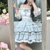 Language Lolita Everyday Cute Lolita Sweet Everyday Dresses Spring And Summer 6772