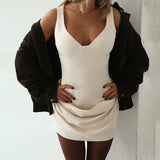 Autumn 2025 New Ass Skirt Elegant Style Style Style And T-Shirt Vest Dress DJPT