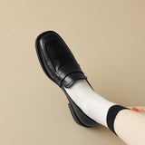 Large-Size Shoes Retro Lefu Shoes High Quality Shoes