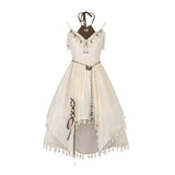 Design Fantasy Sand Chinese Style Improvement Chinese Elements Of Women's Top Dress Suit 7076