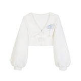 Snowy Dragon Language Chinese Style Improve The Chinese Element Of Women's Coat Dress Set 8858