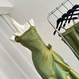 Dream Dinner Mermaidskirt High Sense New Summer 2025 Dress Suspension Dress HZ0628