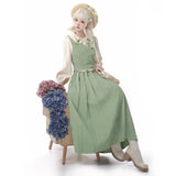 Design Tulip Chinese Style Improvement Han Elements Women's Shirt Vest Skirt Set 6733