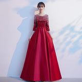 Choir Hostess Dress Dress New Recitation Stage Costume Competition Choir Performance Dress Dress