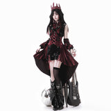 Jam Original Chief Assassin Lolita Girl Lolita Sleeve Sleeve Backs Shorts Set 7195