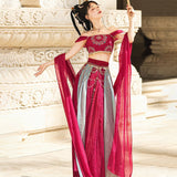 Changsheng Le Dunhuang Flying Sky Hanfu Female Exotic Style Han Elements Tianzhu Princess Set 8646