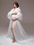 Women's Chiffon Strapped Dress Under The Fork Pregnant Photo Photography Mop 1253 Maternity