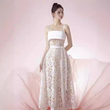 Dress Dress Watery Lace White Sling Dress