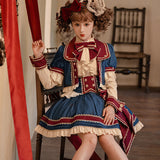 Star Idol Lolita Shirt Half Dress Everyday Cute Lolita Sweet Dress Set 6913