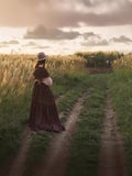 Bohemian Chiffon Maternity Dress Set Pregnant Women Photo Photo Chiffon Dress Maternity