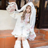 Teased Original Black Claw Little Beast Lolita Woman Lolita Coat Foot Cover Everyday Cute Sweet Suit 6963