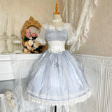 Design Mermaid Tears Lolita Lolita Dress Sweet Dress Woman 6375