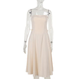 Autumn 2025 New Small Scented Temperament Casual-Buttered Bosom-Smeared Temperament Dress Woman DJPT