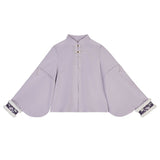 Velvet Rabbit Hanfu Female Chinese Style Improvement Han Element Blouse Vest Tat Dress Dress Suit 8971