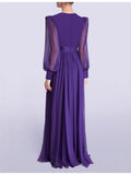 Spring And Summer Fashion Sexy Deep V Collar Silk Silky Swash Generous Temperament Dress Dress