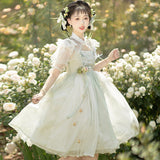 Design Wind Lily Jsk Man Element Dress Daily National Style Lolita Sweet Dress 6743