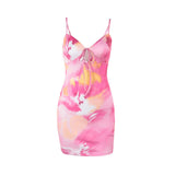 Autumn 2025 New Short Dress Small Scented Temperament Sling With Seaside Vacation Dress DJPT