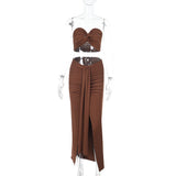 Spring 2025 New Style Temperament Tuxeds Twilight Tranches Brats Folded Skirt Suit Woman DJPT