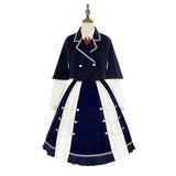 Design New Carrier Pigeon College Lolita College Wind Lolita Margarlet Four-Piece Set 6328