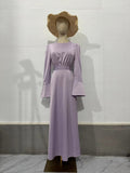 Folded And Folded In The Autumn Of 2025, The Lanky Long-Sleeved French Court Dress Woman