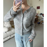 South Oil Heavy Industry Glid Light Long Sleeve Knit Shirt 24 Autumn And Winter Gentle Set Long-Sleeved Coat