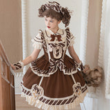 White Taona Solita Blouse Sling Dress Cute Lolita Sweet Dress Set 6815