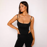 Women's 2025 Autumn And Winter 2025 New Sleeveless Ribbon Sleeveless Big-Nuffle Hottie Top DJPT