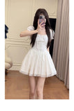 A line Spaghetti Straps Short Homecoming Dresses Party Dress Birthday Outfits SD1204