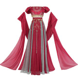 Changsheng Le Dunhuang Flying Sky Hanfu Female Exotic Style Han Elements Tianzhu Princess Set 8646
