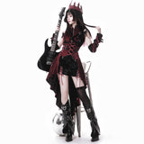 Jam Original Chief Assassin Lolita Girl Lolita Sleeve Sleeve Backs Shorts Set 7195