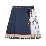 Teased Original Hundred-Child Cabinet Lolita Girl Lolita Shirt Dress Half Dress Set 9329 ???