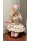 Ball Gown Square Neckline Lace Lolita Dress Birthday Dresses Birthday Outfits SD1209