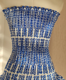 Sheath Strapless Royal Blue Lace Vacation Dress Short Birthday Dresses SD121