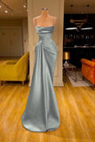 Sleeveless Spaghetti Strap Prom Dress Mermaid With Ruffles Prom Dresses SD1341 HZ0628