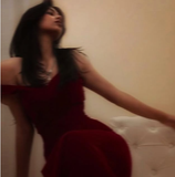 Sheath Off The Shoulder Red Velvet Long Prom Dresses Formal Evening Dress SD1407