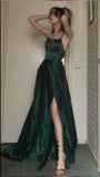 Green Long Prom Dresses Formal Graduation Party Dress Evening Dress SD1514