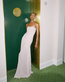 Mermaid Pink Long Prom Dresses Formal Graduation Party Dress Evening Dress SD1664