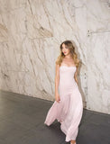 Mermaid Pink Long Prom Dresses Formal Graduation Party Dress Evening Dress SD1664