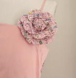 A line Spaghetti Straps Pink Vacation Dress Long Women Dresses SD167