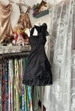 Fashion A Line Black Short Length Homecoing Birthday Dress Prom Dresses SD1883 HZ0628