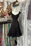 Fashion Ball Gown Black Short Length Homecoing Birthday Dress Cocktail Dresses SD1896