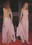 Mermaid Halter Pink Long Prom Dress Evening Dress Formal Dress SD2152