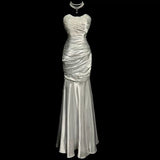 Mermaid Sweetheart Lace Ivory Long Evening Gowns Prom Dress SD2757