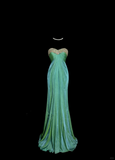 Mermaid Sweetheart Green Long Prom Gown Fairy Prom Dresses SD2944