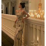 Sheath Halter Date Night Dress Prom Dresses Party Dress Birthday Outfits SD784