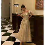 A Line Off The Shoulder Short Sleeves Floral Prom Dresses Birthday Outfits Evening Gown SD952