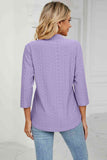 Three-Quarter Sleeve Blouse DJPT